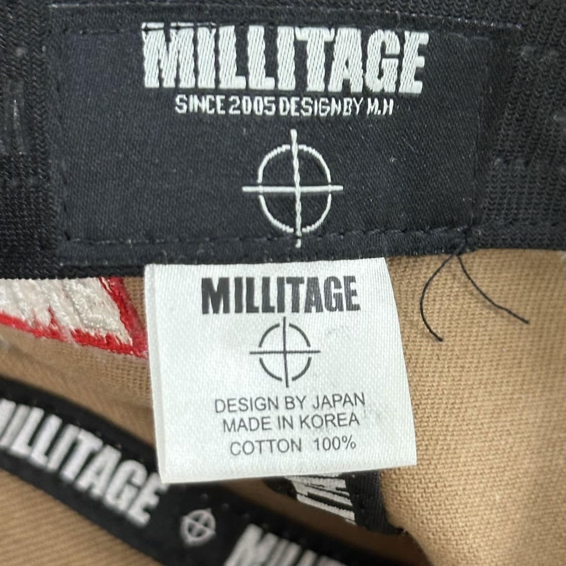 VTG 빈티지 성조기 브라운 볼캡 모자 상품이미지5