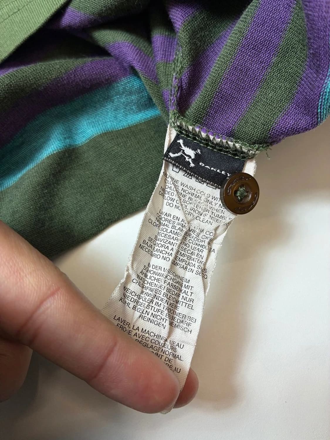 오클리 Oakley 10's 엠브로이디드 로고 카라 롱슬리브 PN8531 상품이미지7