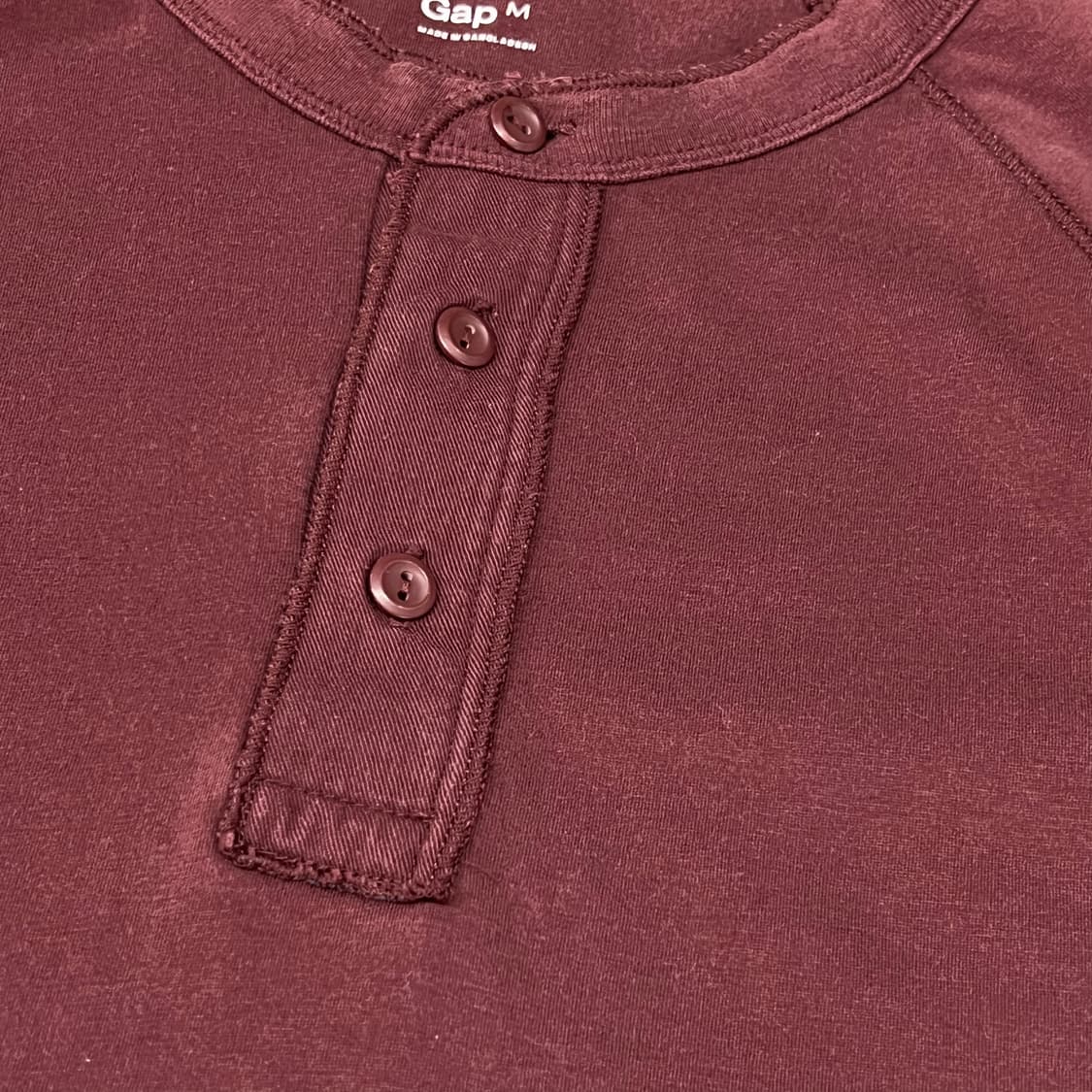  갭 헨리넥 티셔츠 y16276 상품이미지4