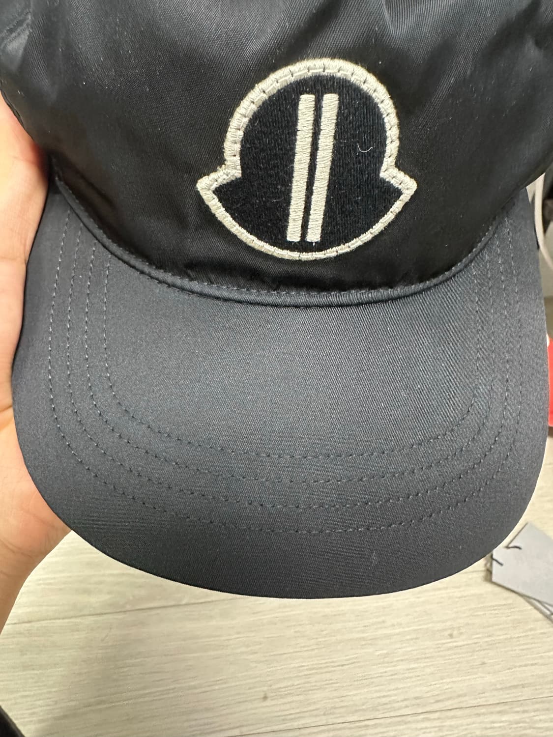 릭오웬스 x 몽클레어 베이스 볼캡 20FW 상품이미지5