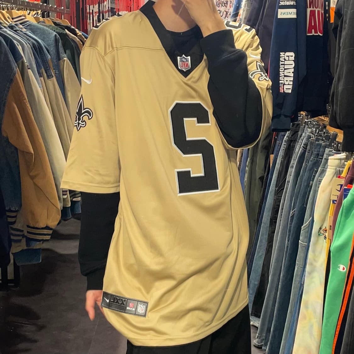 [IM] NFL x NIKE 제이미스 윈스턴 NO.2 베이지 져지 상품이미지3