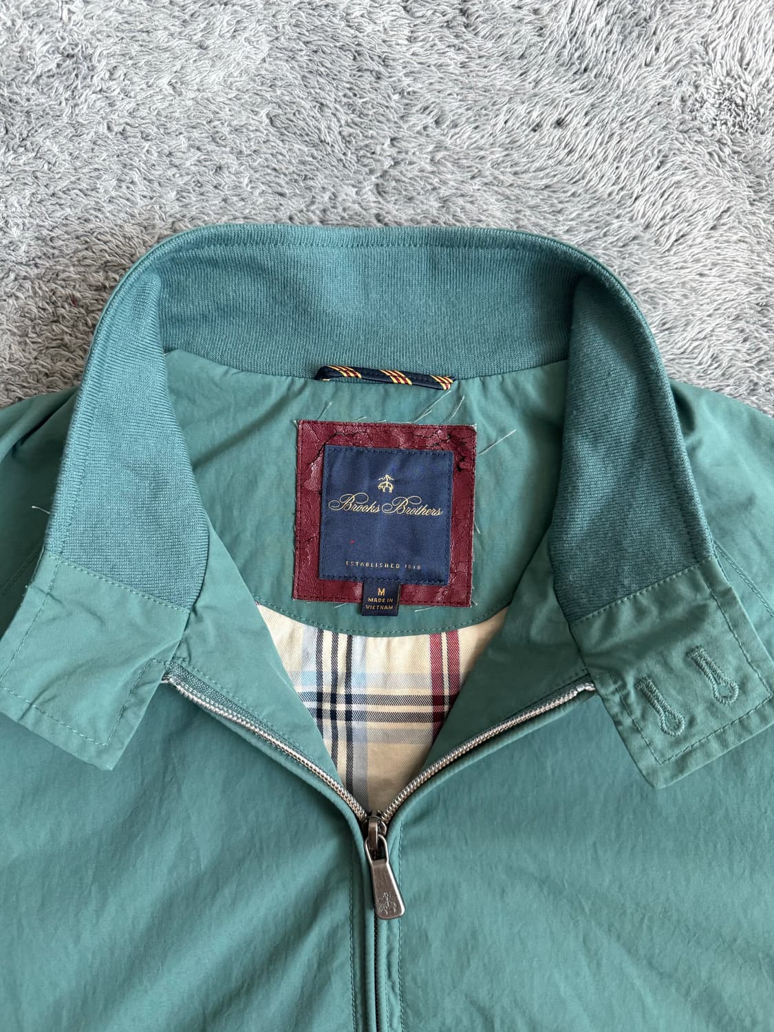 브룩스 브라더스 해링턴 봄버 자켓 M 상품이미지3