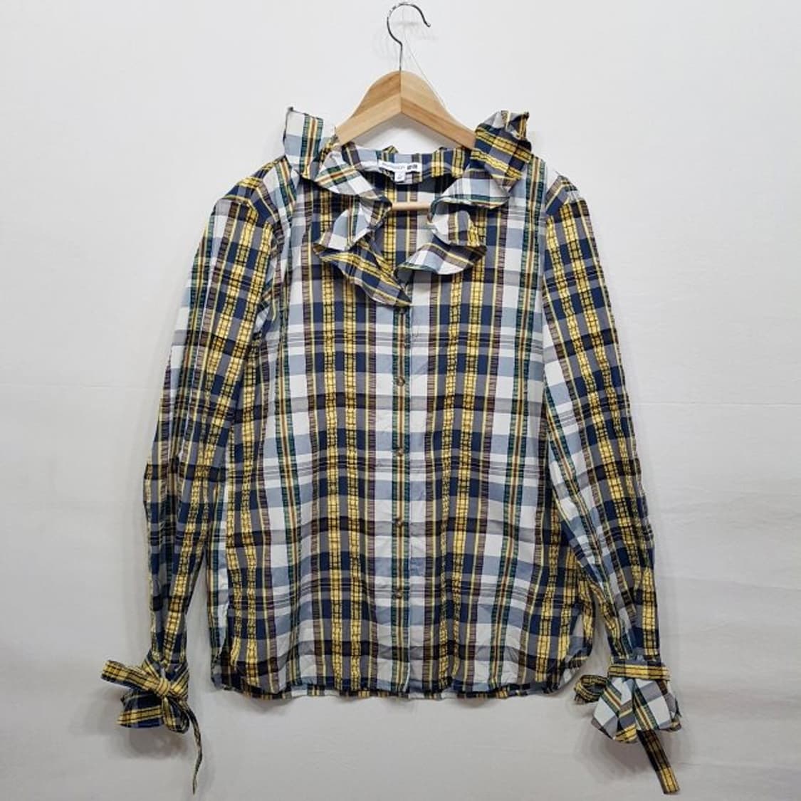 [새상품] JWANDERSON 유니클로 프릴 셔츠 상품이미지1