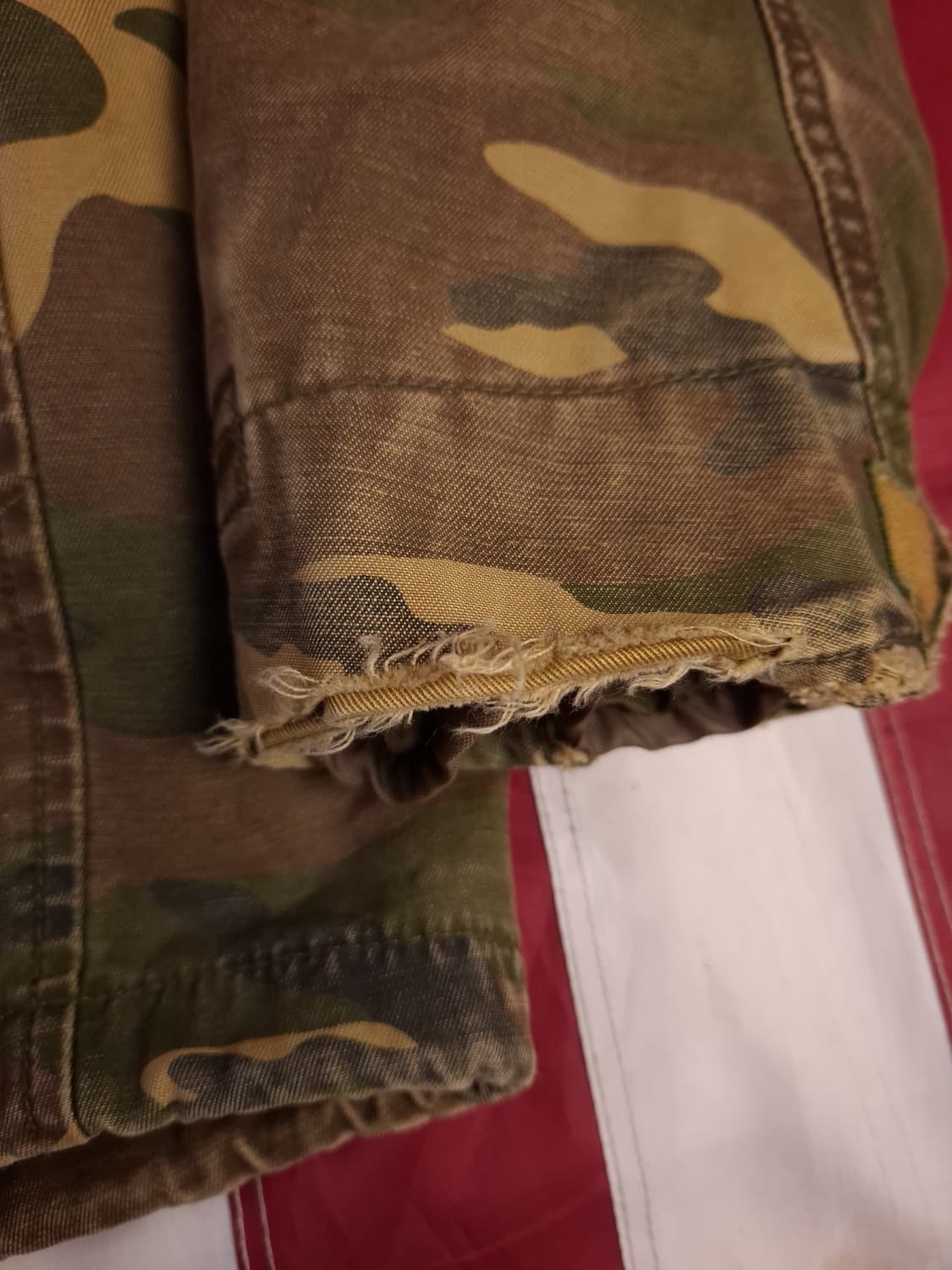 오리지날 아베크롬비 카모 M-65 필드야상 라이너 셋트 상품이미지10