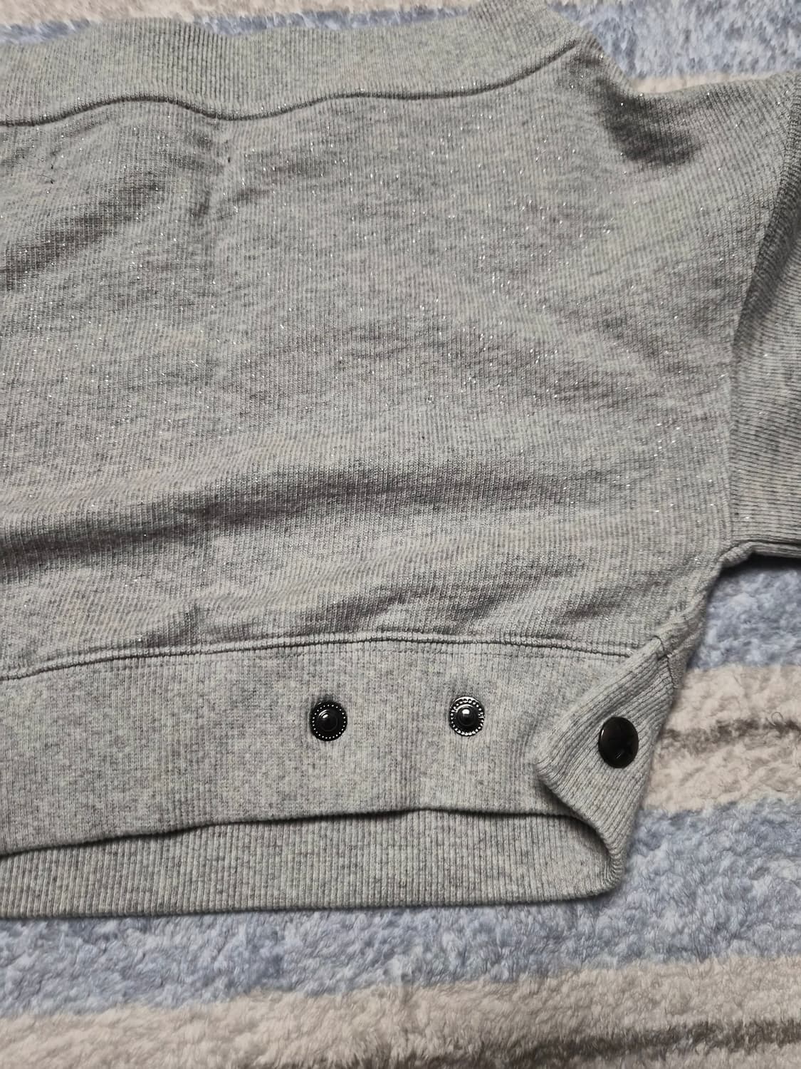 Sculptor 스컬프터 오프숄더 크롭 스웻셔츠 S 상품이미지4