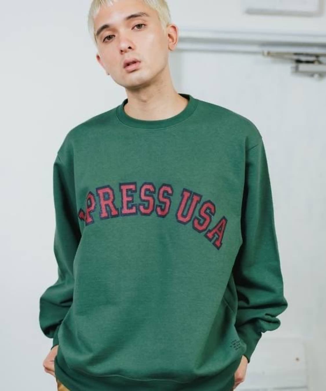 J.PRESS 제이프레스 로고 스웻셔츠 맨투맨 상품이미지2