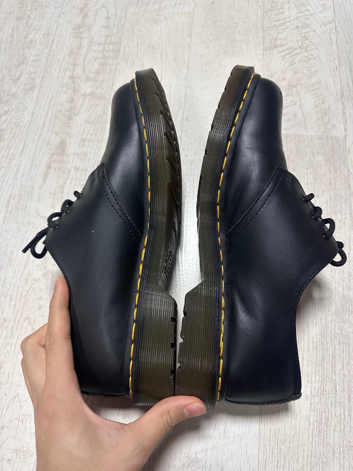 닥터마틴 1461 스무스 블랙 uk8 상품이미지5