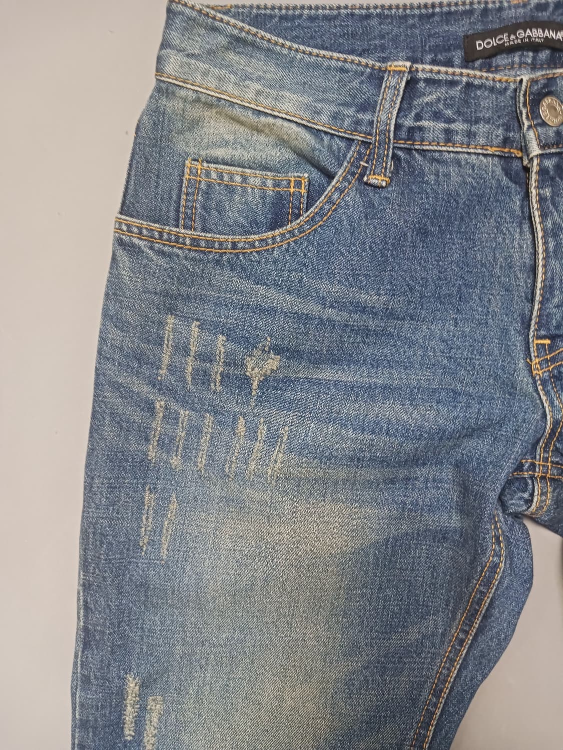 [31] 돌체앤가바나 히든플레이트 14골드진 청바지 상품이미지2