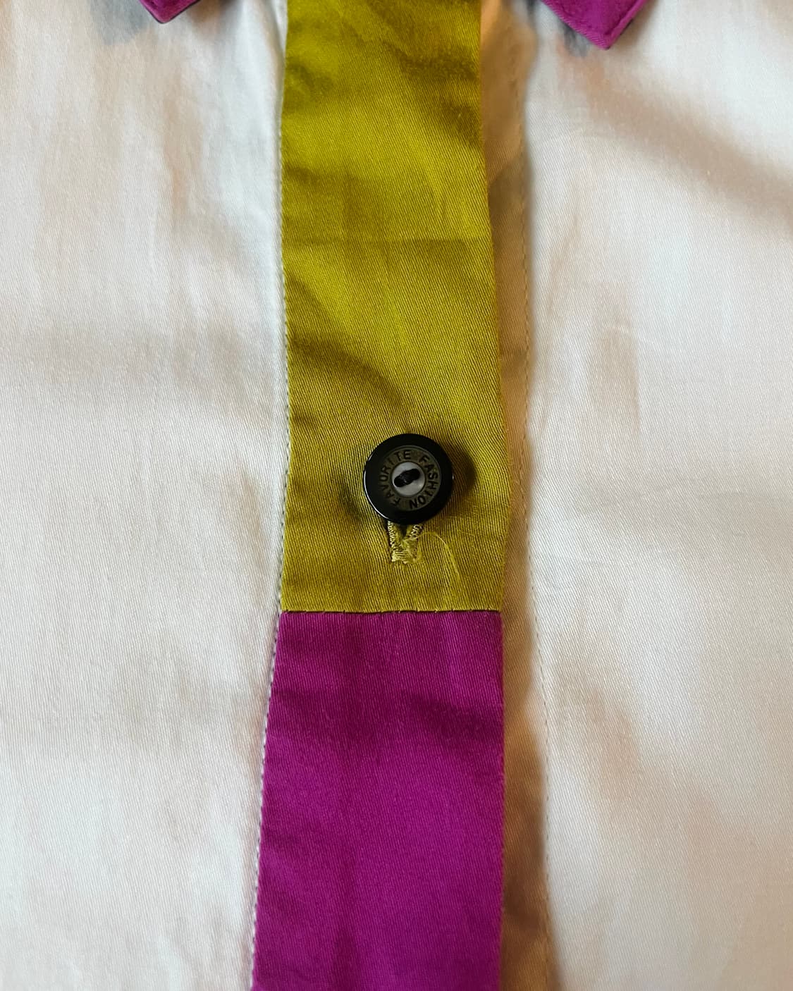 JUNKO KOSHINO Old Color Block Shirt 상품이미지7