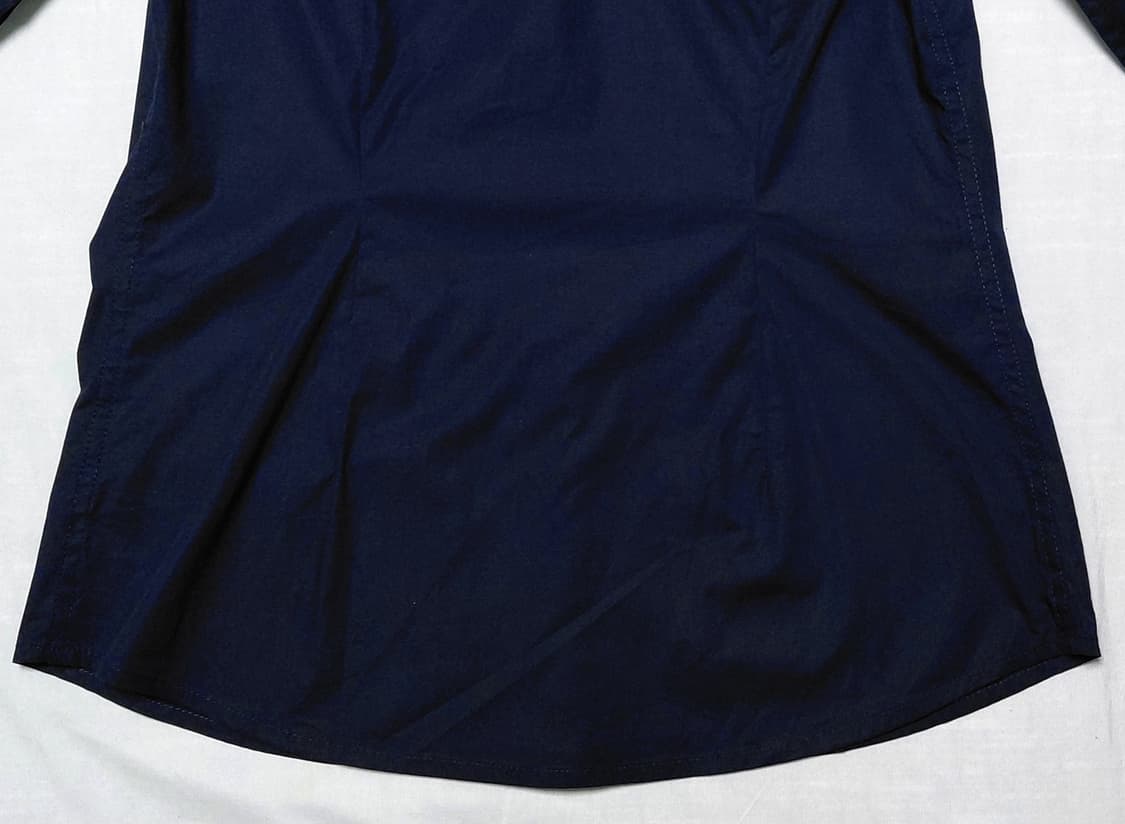 [S] 타미 힐피거 여성 타탄체크 배색 스트레치 셔츠 (네이비) 상품이미지9