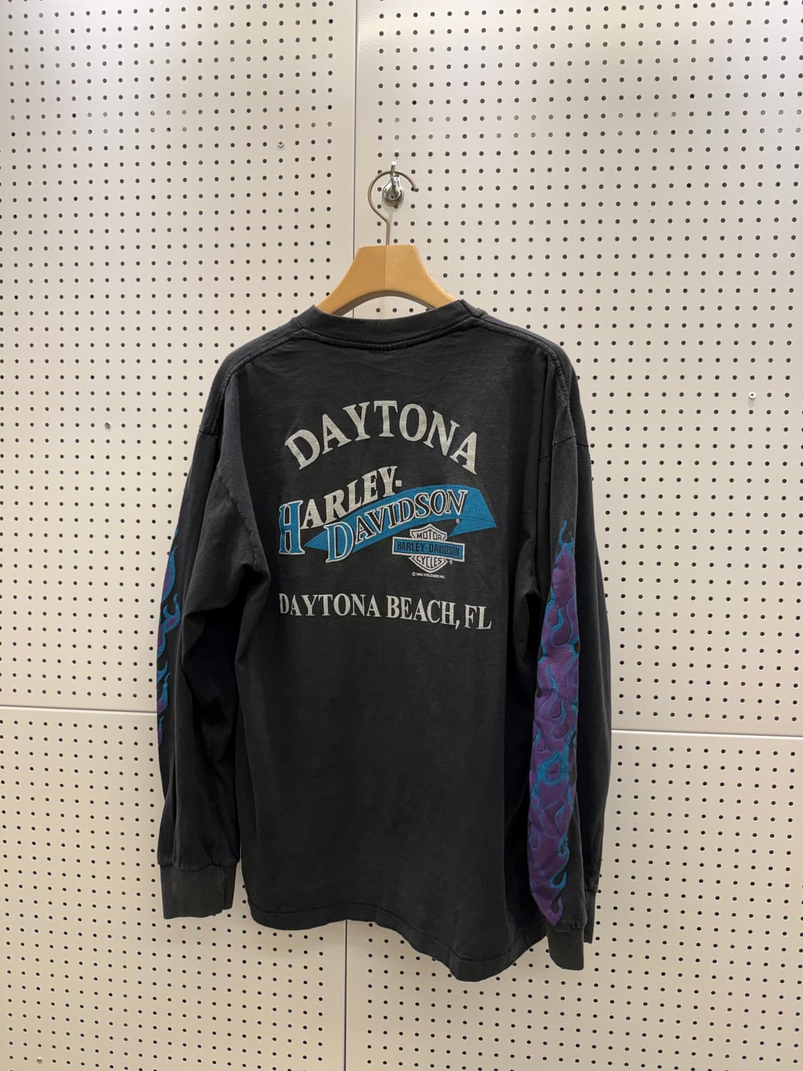 할리데이비슨 빅로고 파이어 롱슬리브 U1172 상품이미지3