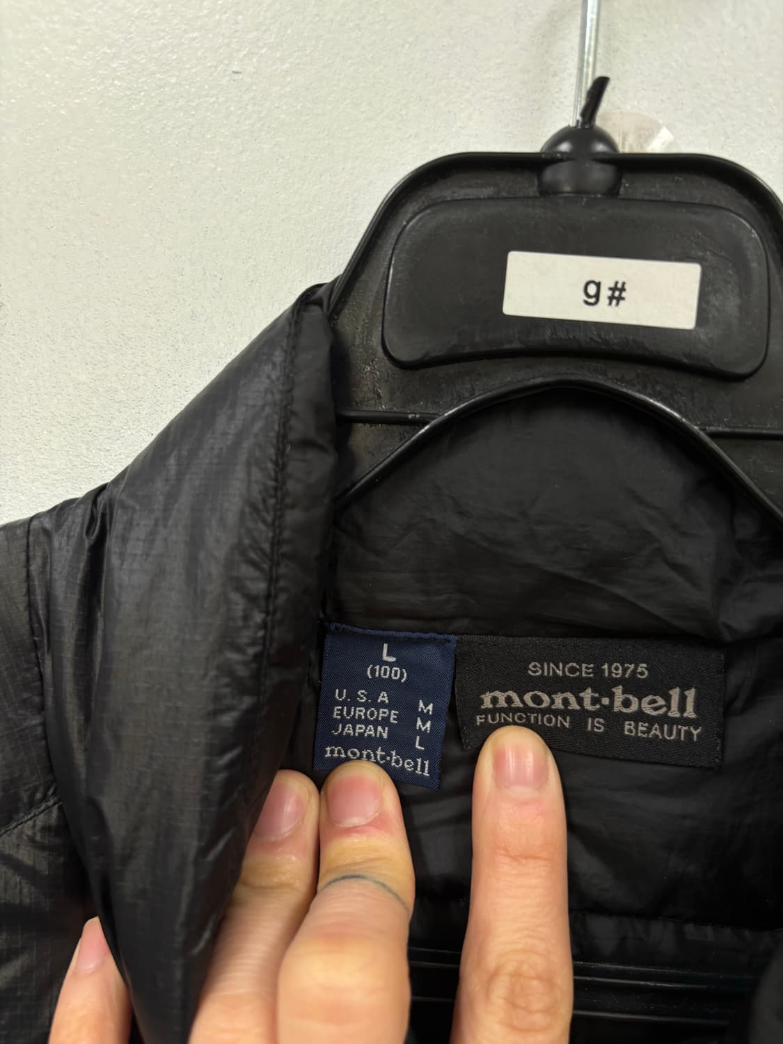 몽벨 구스 경량패딩 상품이미지6