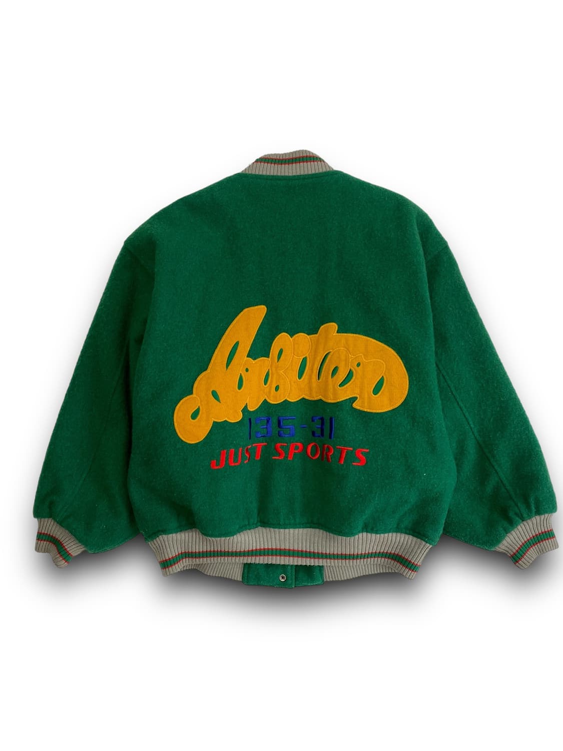 [M] 90s JPN 빈티지 울 바시티 자켓 상품이미지5
