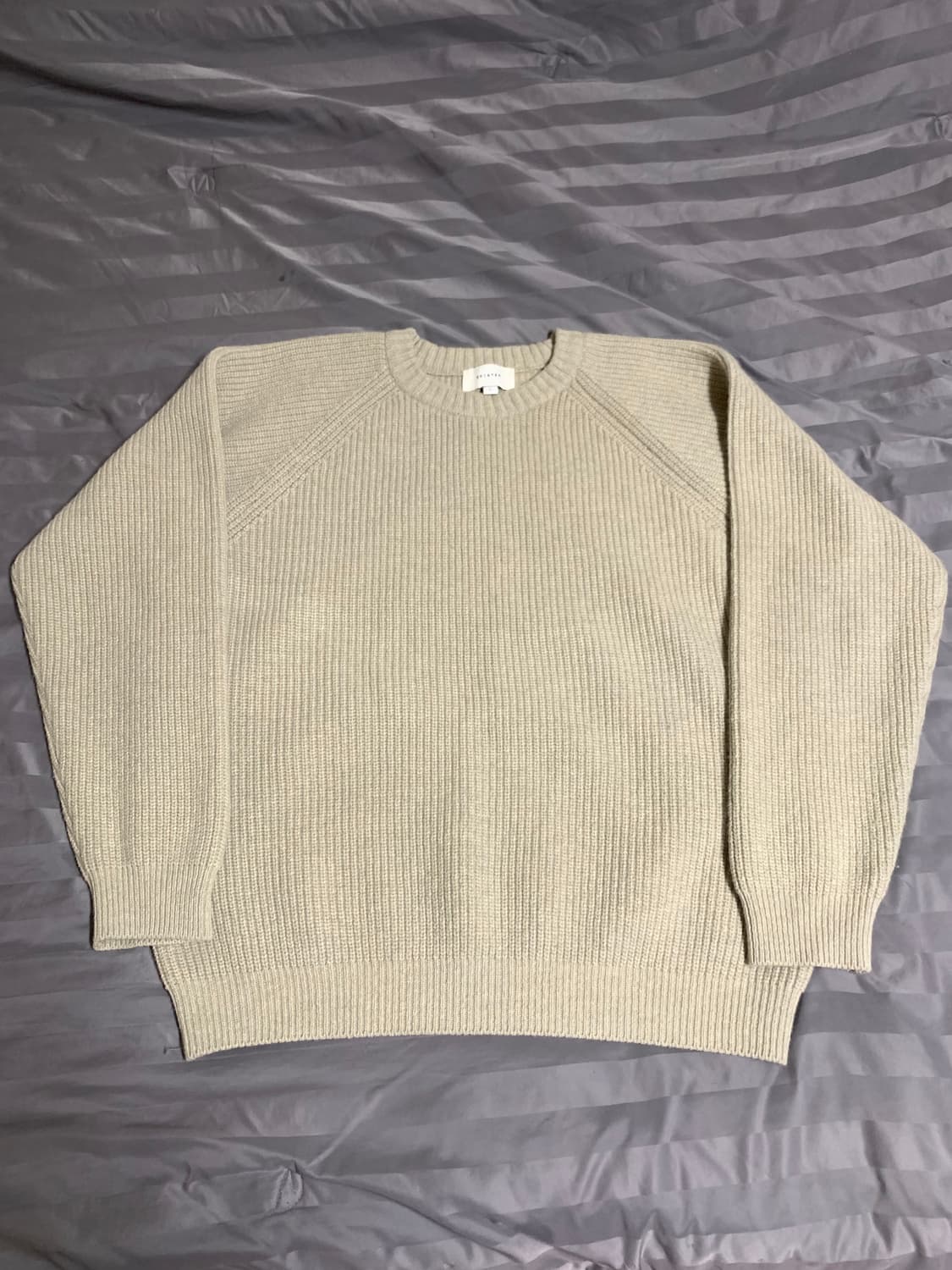 셔터 울 청키니트 상품이미지1