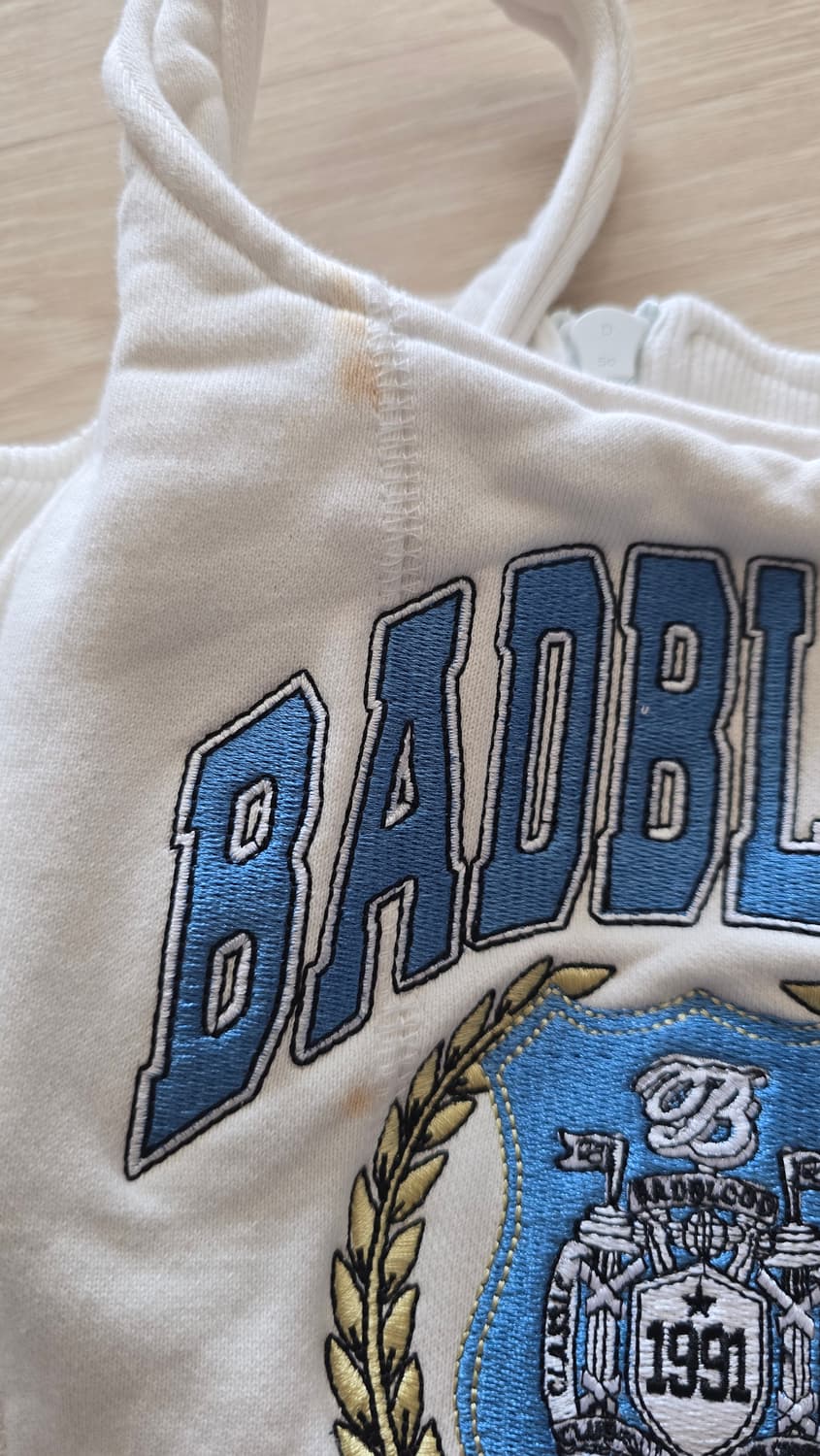 배드블러드(BADBLOOD) 크롭 뷔스티에 집업 나시 상품이미지4