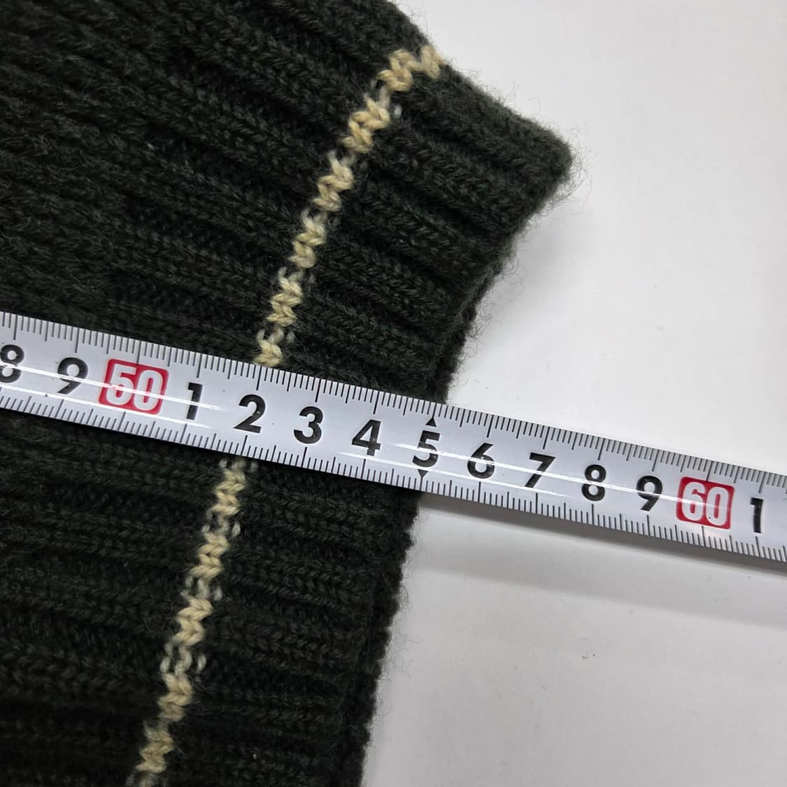 90s 툰드라 made in 캐나다 헤비울 코위찬 니트(M) 상품이미지10