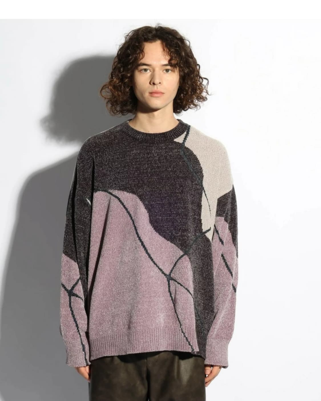 HARE 하레 라메라인 하이쇼크 니트 풀오버(F) 상품이미지3