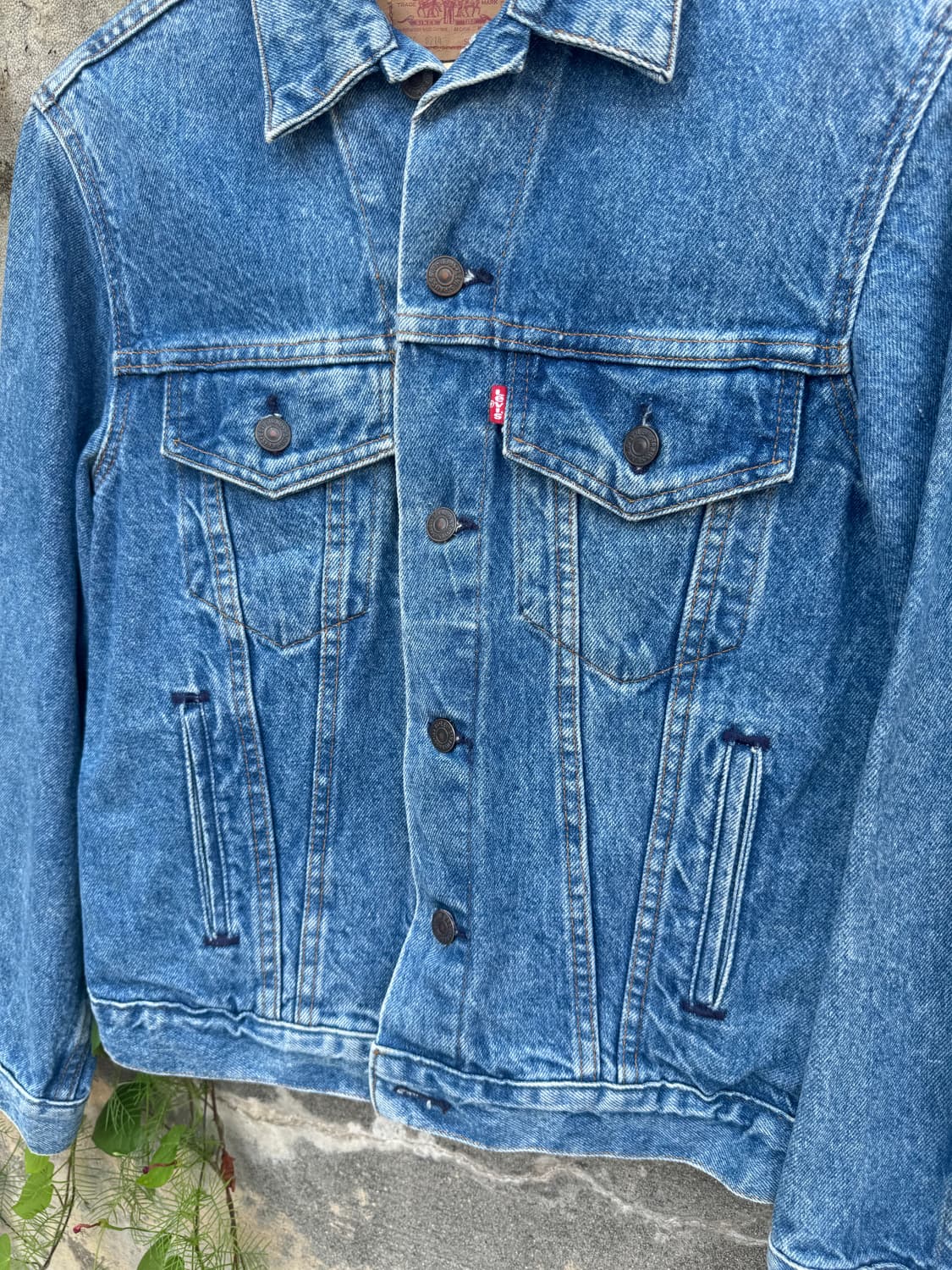 80s levis 리바이스 3rd 데님 트러커 자켓 usa made 상품이미지3
