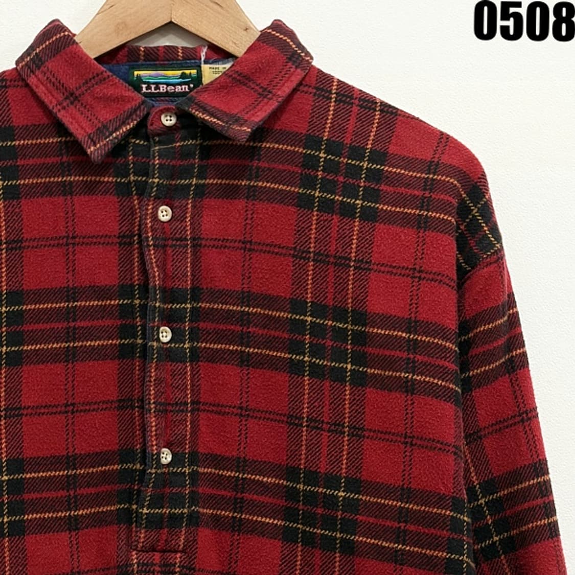 L.L.Bean 체크패턴 플란넬 셔츠 XXL 0508 상품이미지2