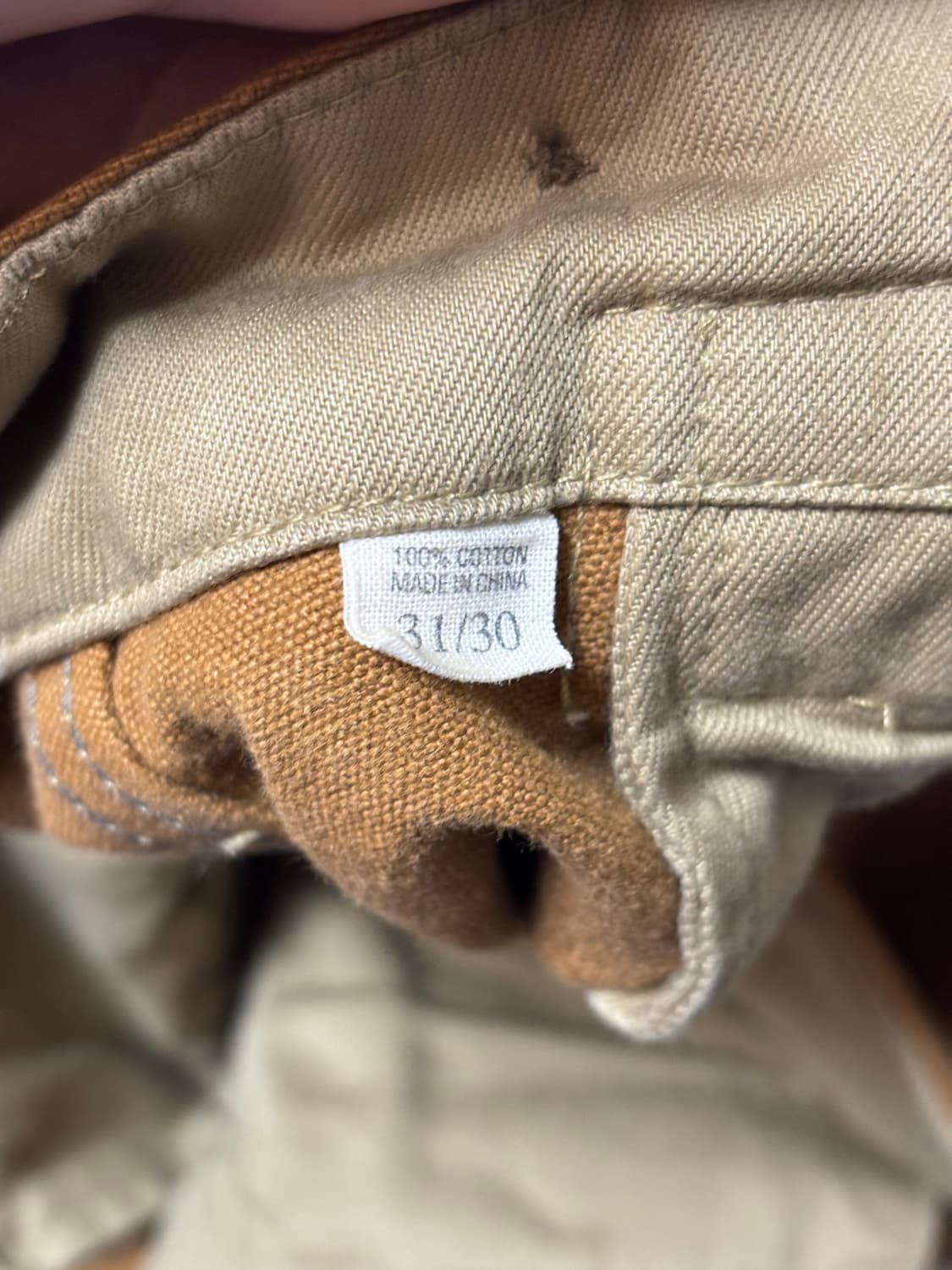 Rrl 더블알엘 신치백 캔버스 워크팬츠 31x30 상품이미지9