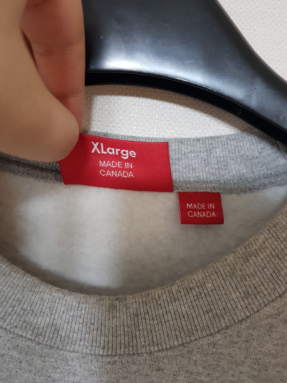 슈프림 블레스 맨투맨 티셔츠 그레이 23FW 상품이미지7