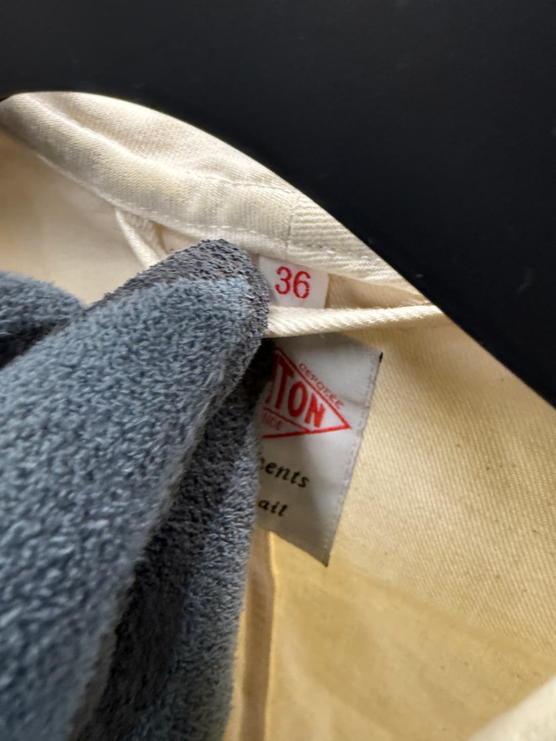 단톤 커버올 자켓 아이보리 36 상품이미지7