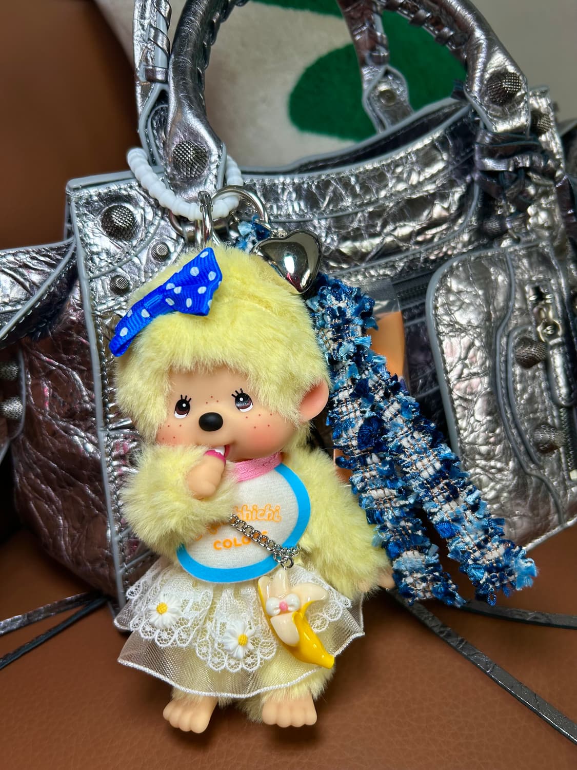 (78)정품몬치치 커스텀키링🍌🙈도쿄바나나💛-2 상품이미지7