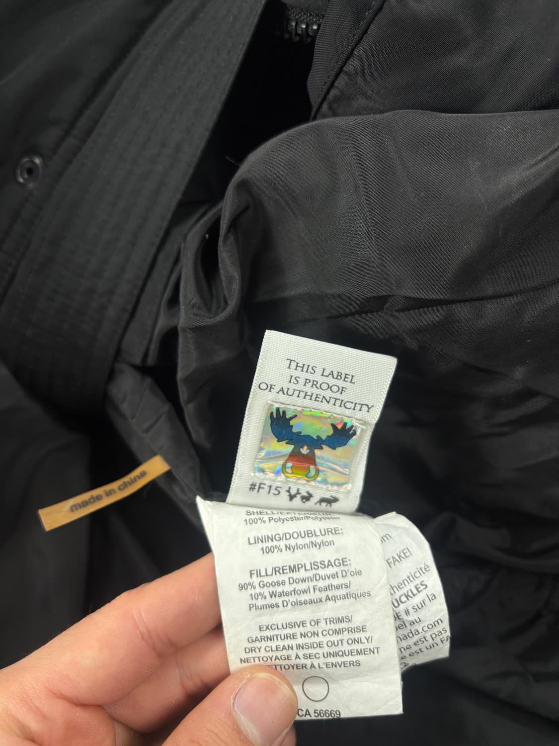 Moose Knuckles Goose Down Padding     상품이미지7