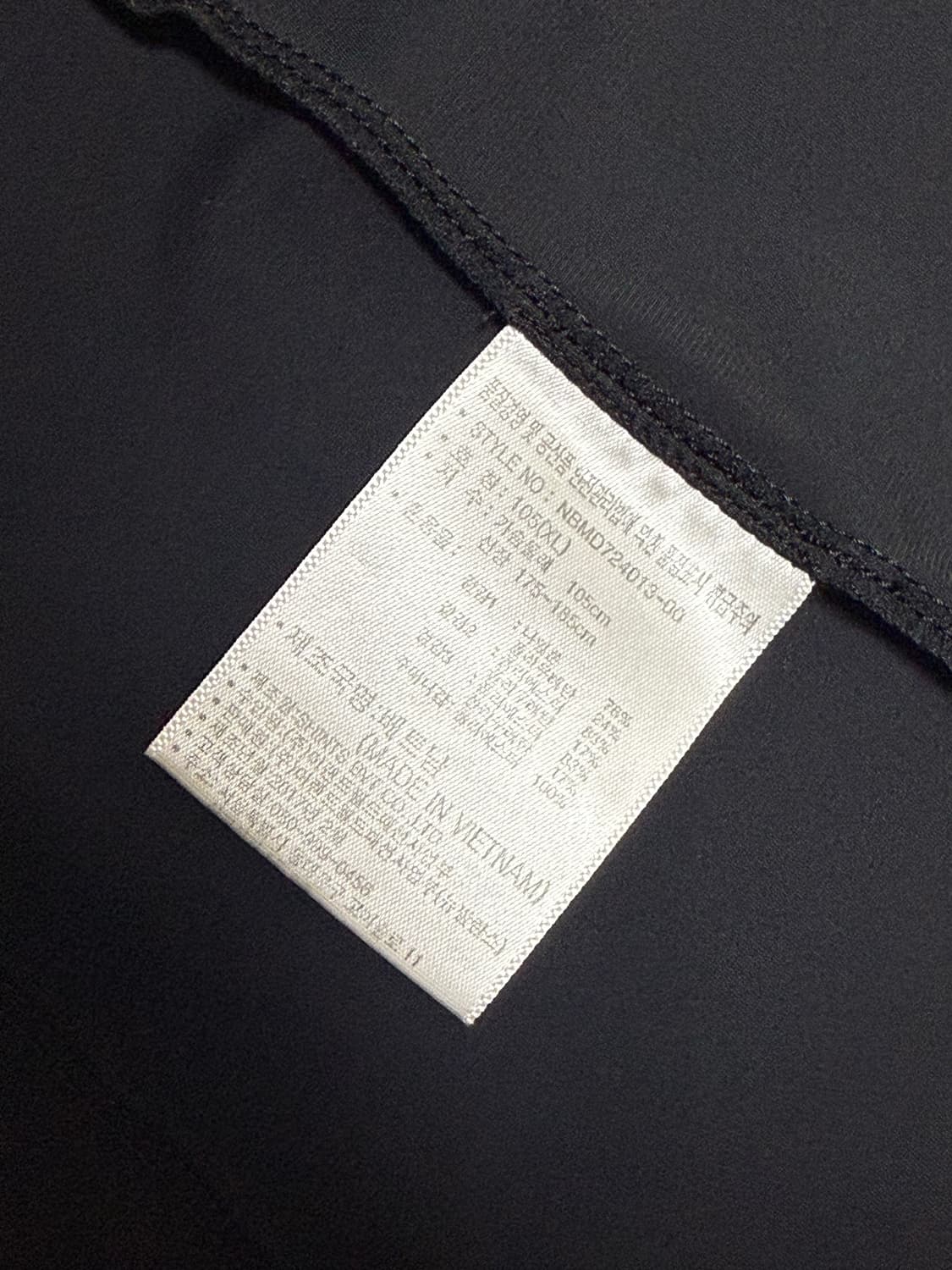 뉴발란스 기능성 바람막이 후드집업 블랙 XL 상태좋음 상품이미지4