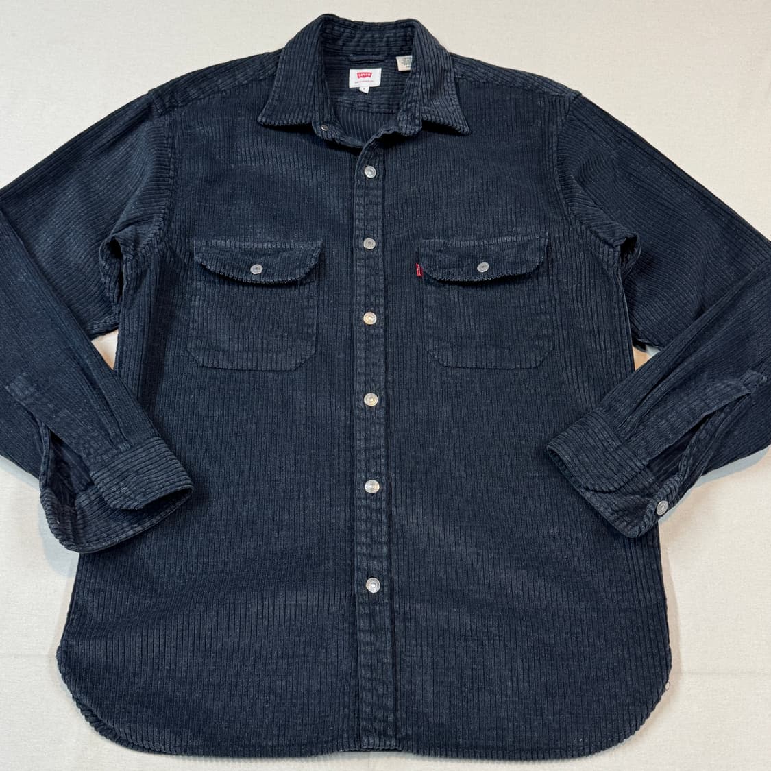 S) 리바이스 투포켓 코듀로이 워크 셔츠 자켓 T버튼 타입 상품이미지2