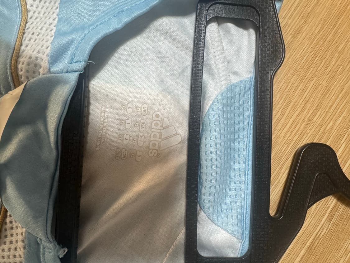 XL 원판 아디다스 아르헨티나 06-08 홈 유니폼 반팔 상품이미지4