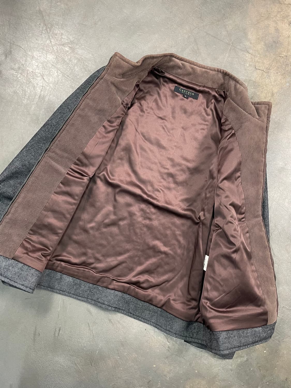 빈티지 웨스턴 블루종 자켓 상품이미지4