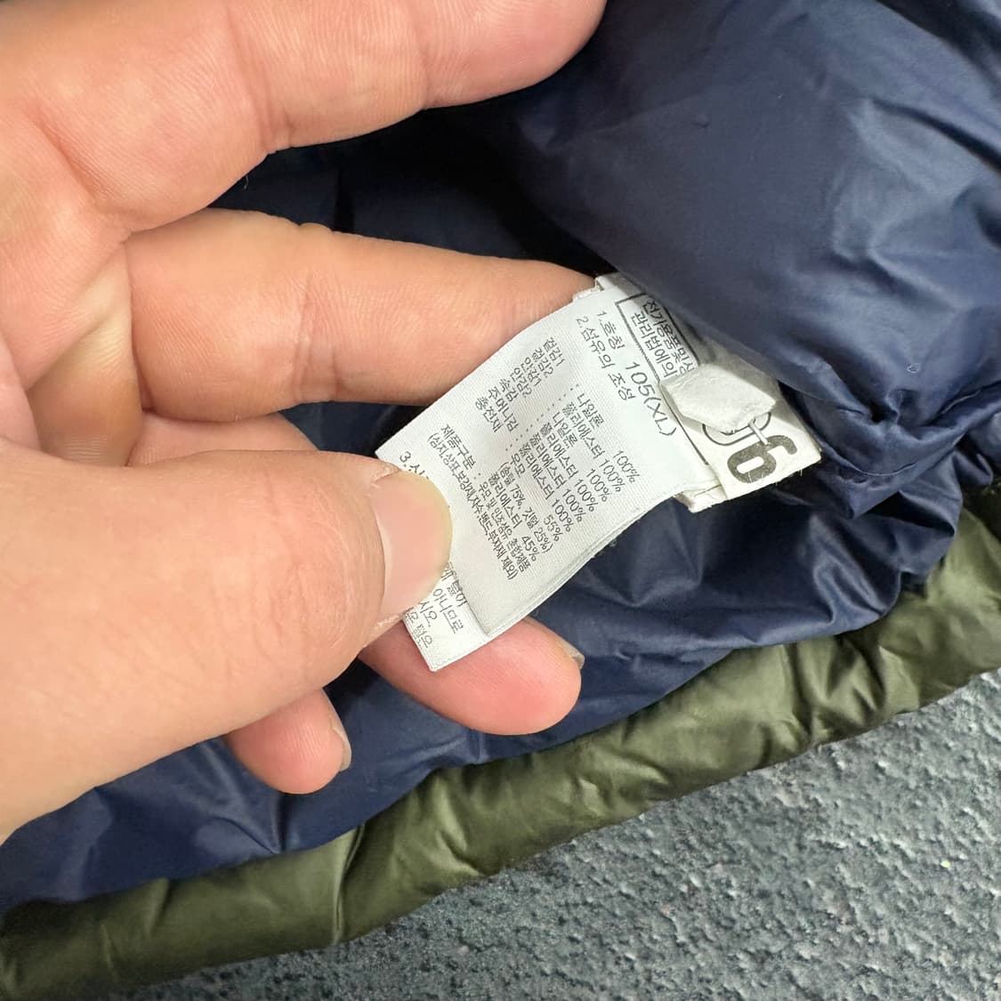 (105)노스페이스눕시하이브리드다운후디 상품이미지7