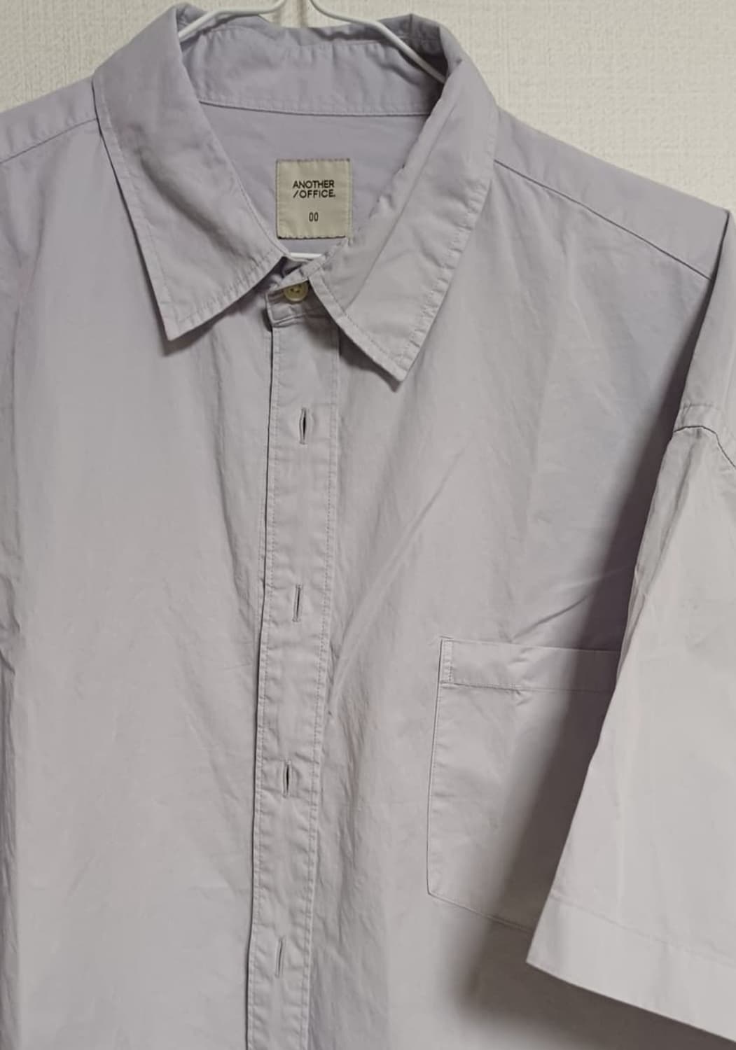 어나더오피스 Huge Garment Shirt Dove Gray 컬러 0 상품이미지3