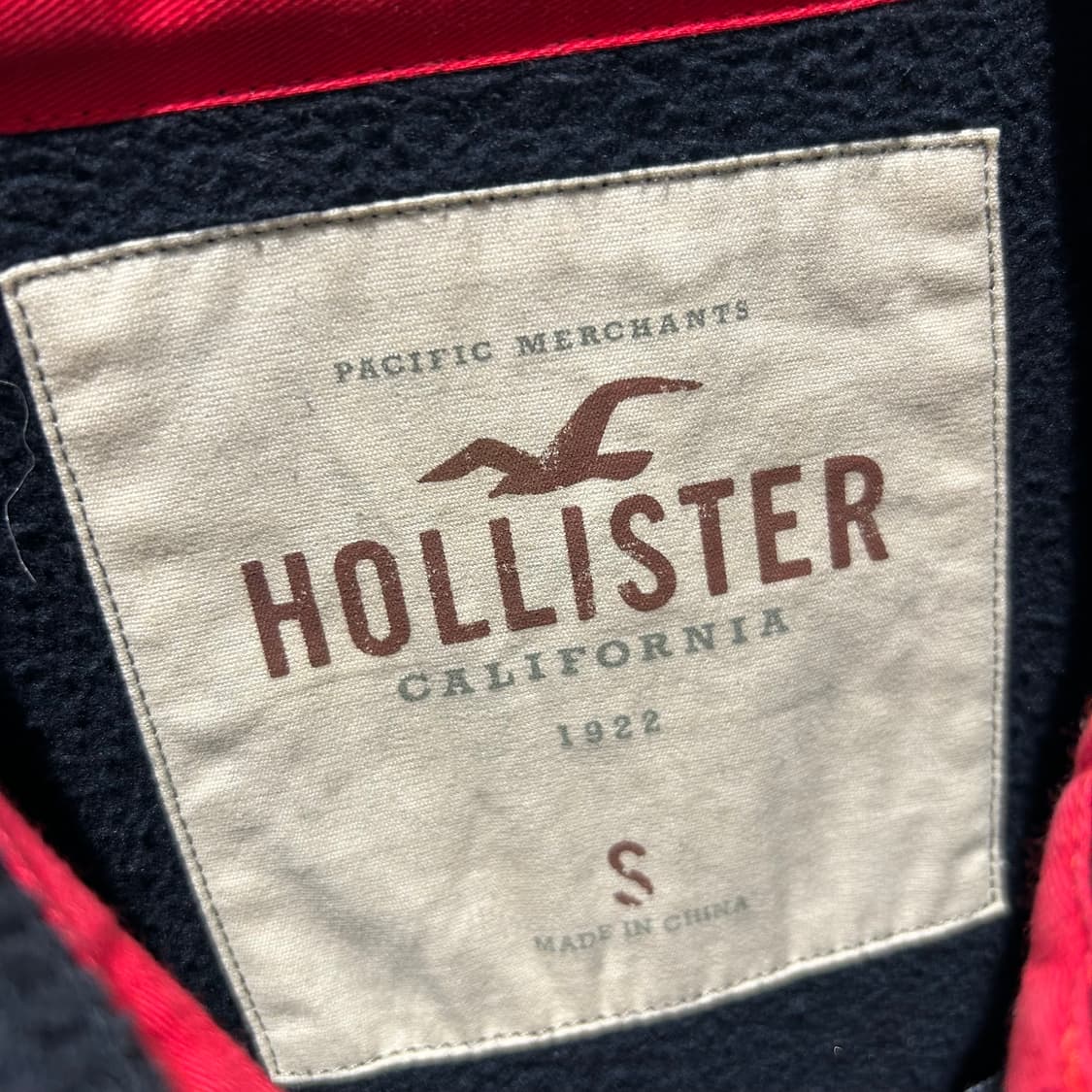 Hollister Black Zip-Up Hoodie 상품이미지9
