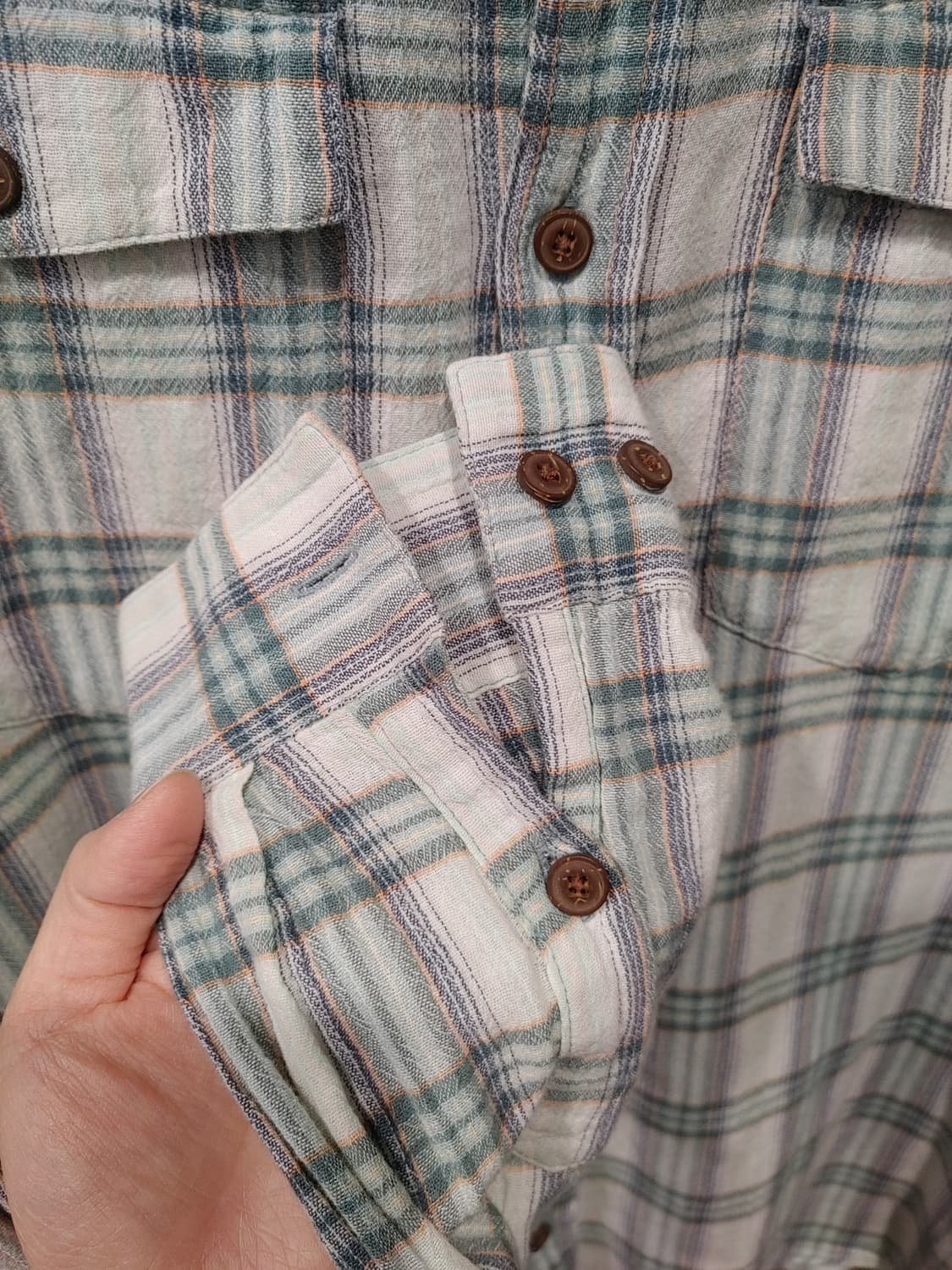 무배) 파타고니아 체크셔츠 S 상품이미지6