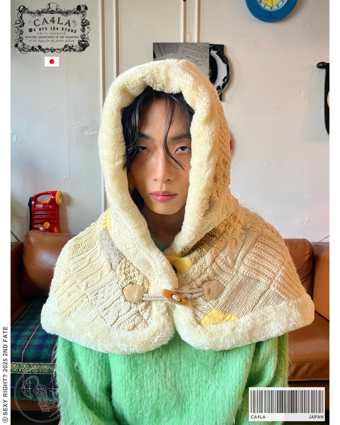 CA4LA Japan Archive Wool Balaclava Hood 상품이미지1