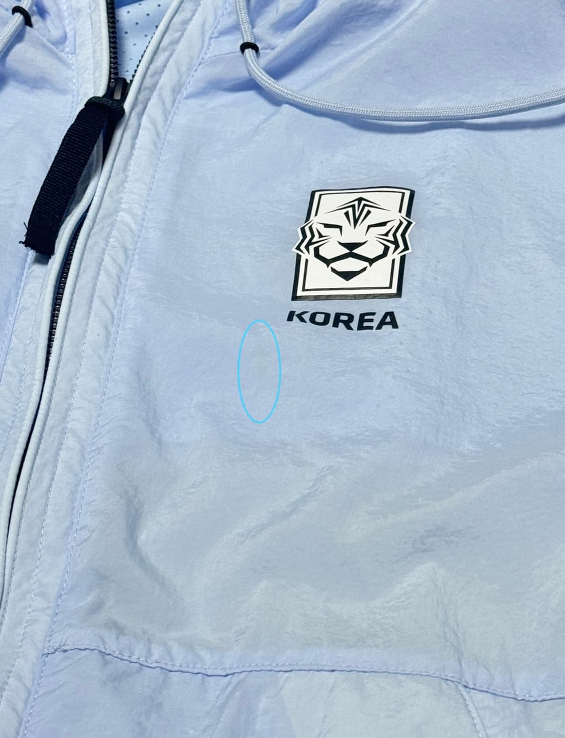 나이키 국대 스카이블루 바람막이 자켓 상품이미지5