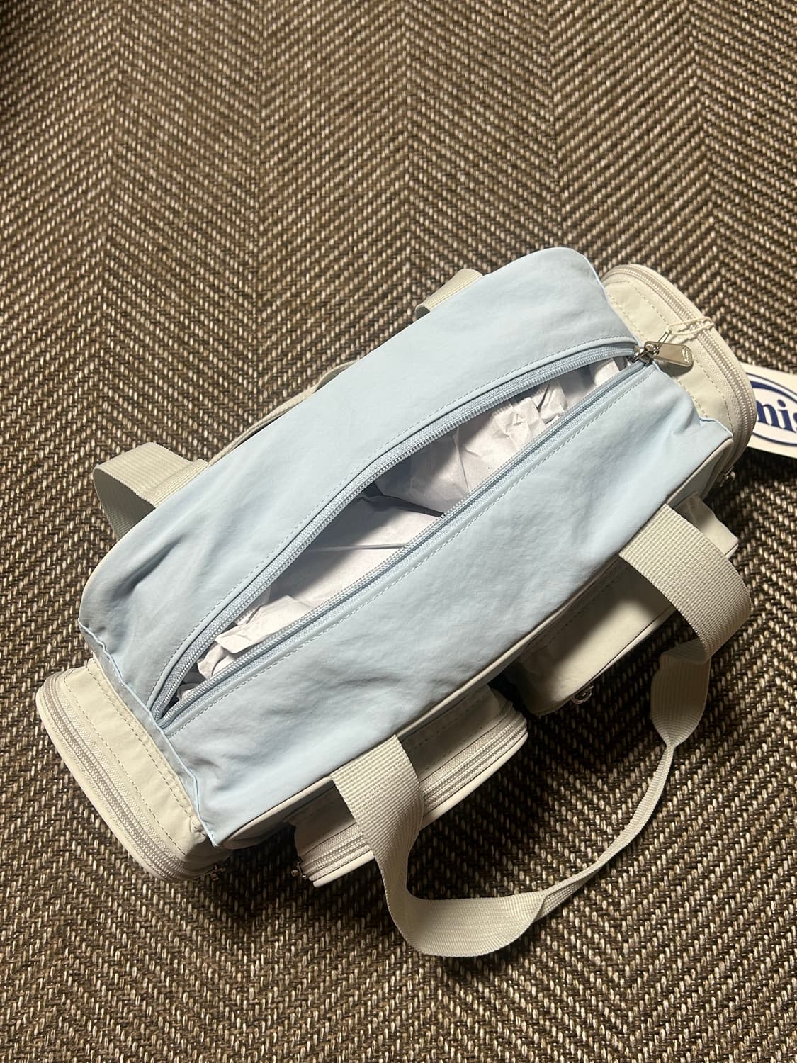 (새상품 신상) emis 이미스 블록 숄더백 상품이미지4