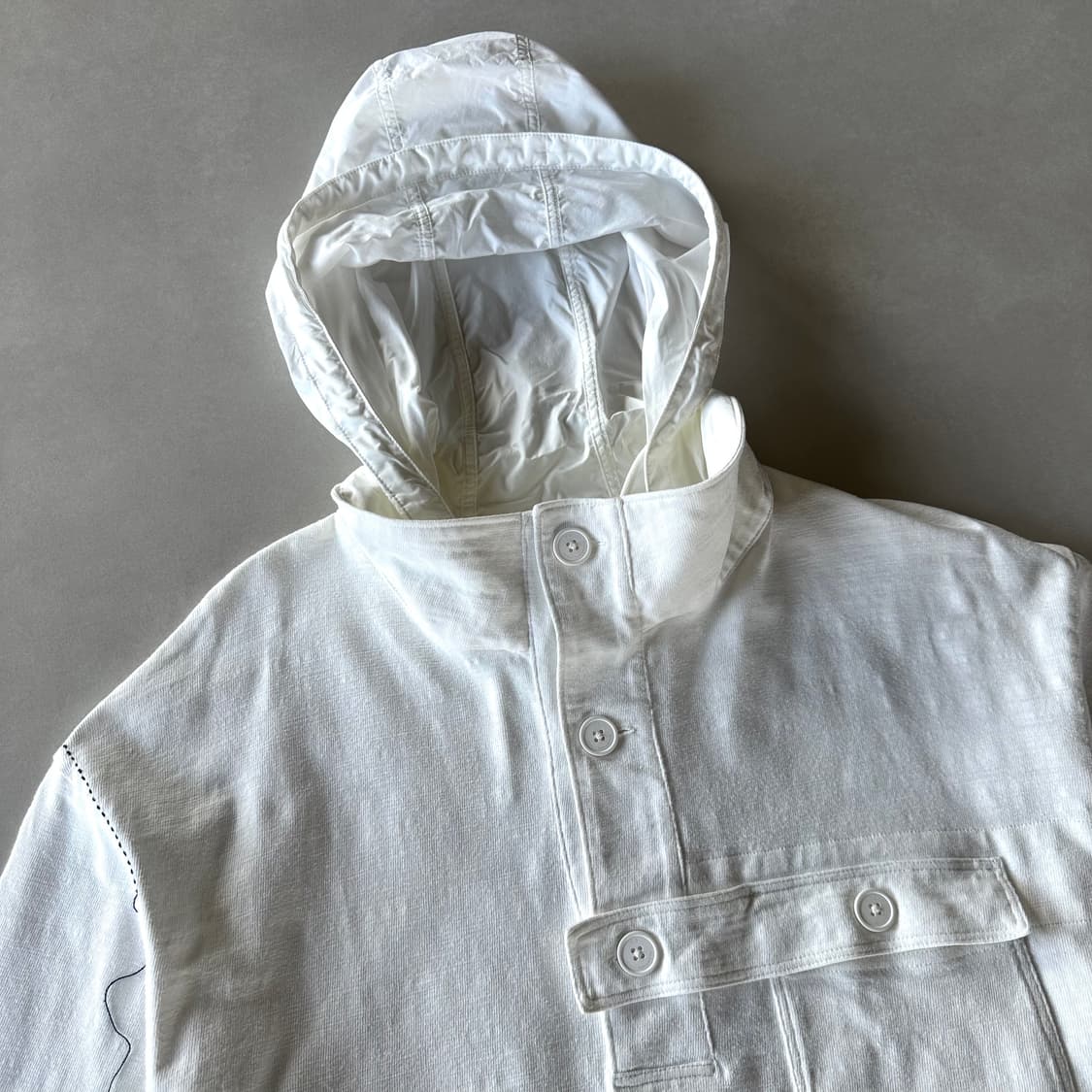 [L]요지 야마모토 Y-3 사시코 레이어드 후디 자켓 상품이미지5