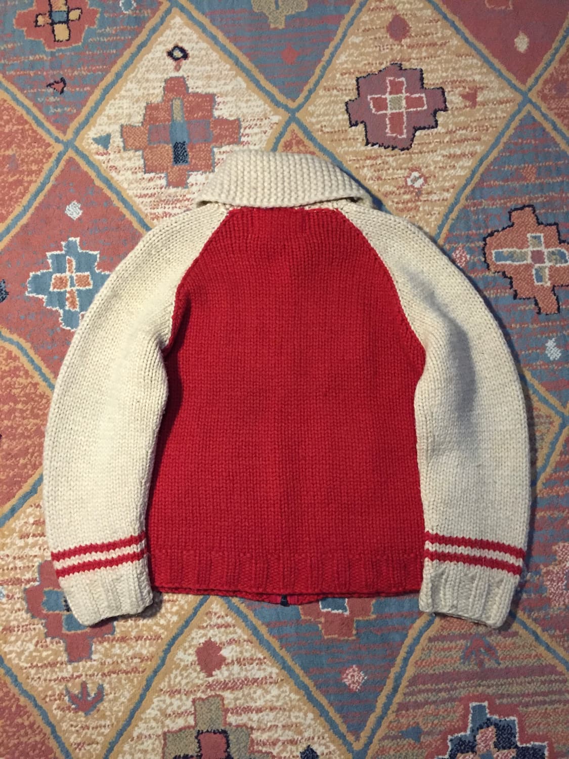 90‘s 빈티지 벌키 코위찬 스웨터 상품이미지2