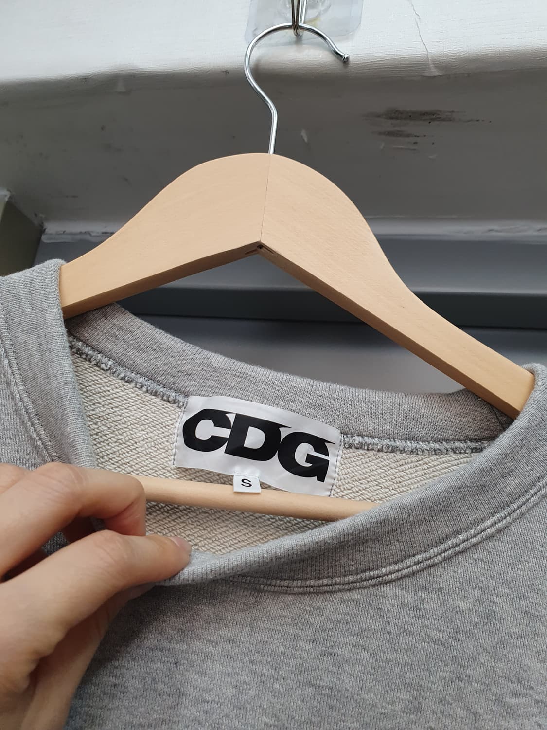 꼼데가르송 CDG 맨투맨 S 상품이미지3