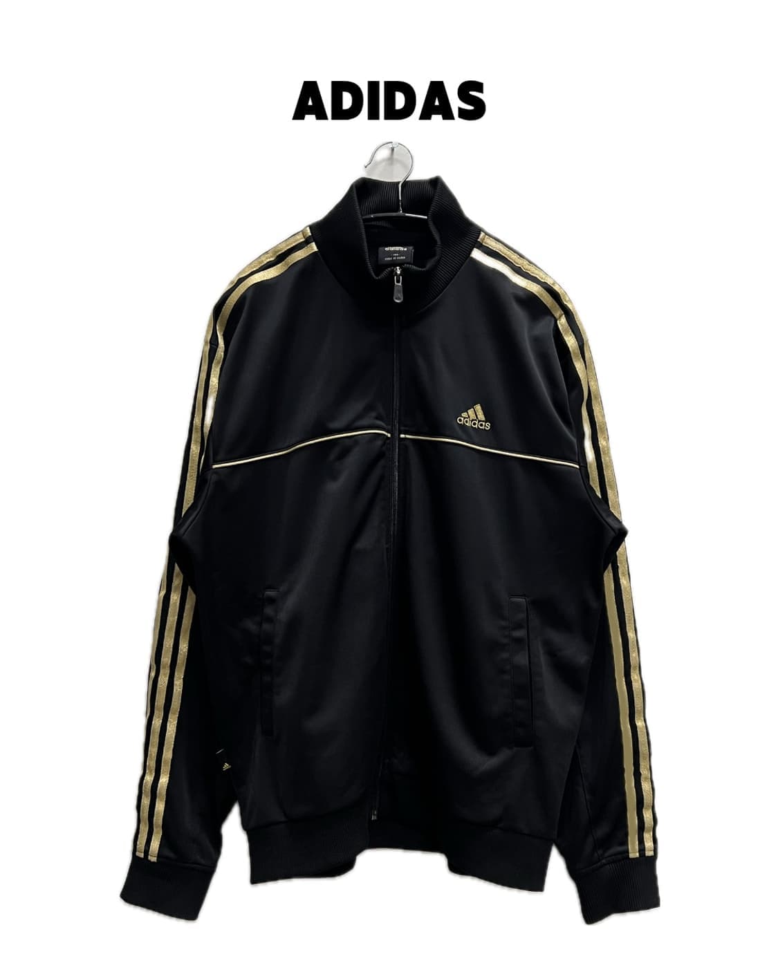 (105) 아디다스 올드스쿨 삼선 트랙탑 져지 블랙/골드 상품이미지1