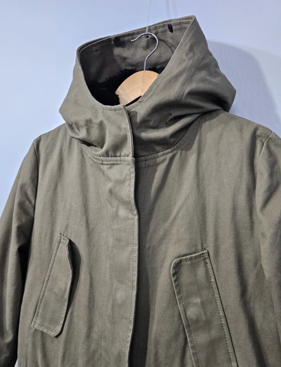 한섬 마쥬 램 야상 자켓 ~55 상품이미지4