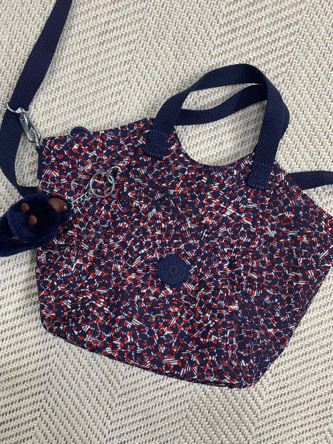 키플링 패턴 토트백 겸 숄더백 상품이미지3