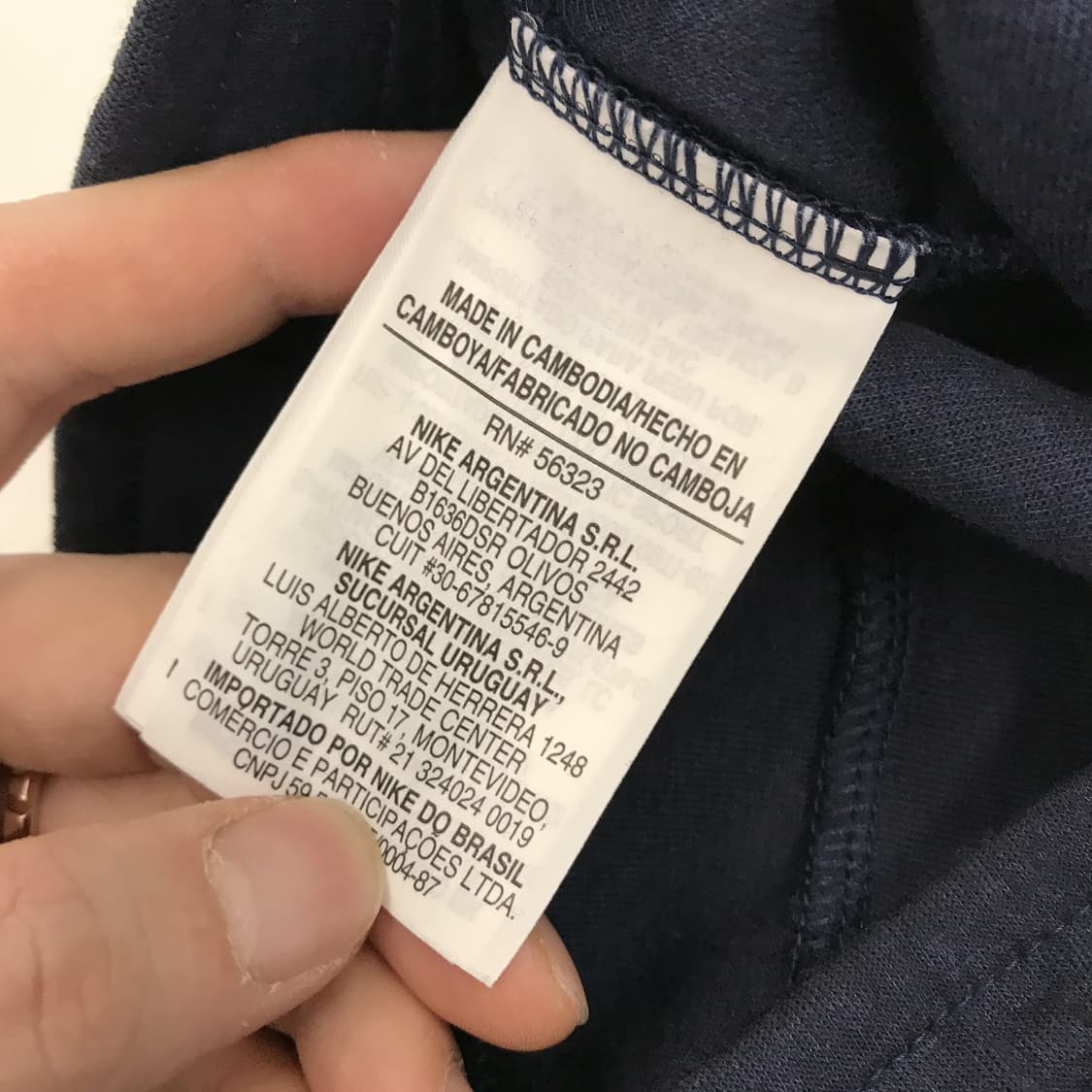 나이키 테크플리스 쇼츠 네이비 [해외M] 상품이미지5