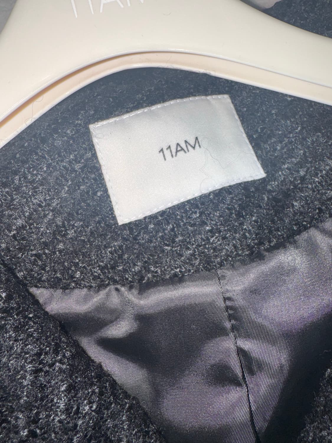 11AM 검정 트위드 세일러 자켓 상품이미지2