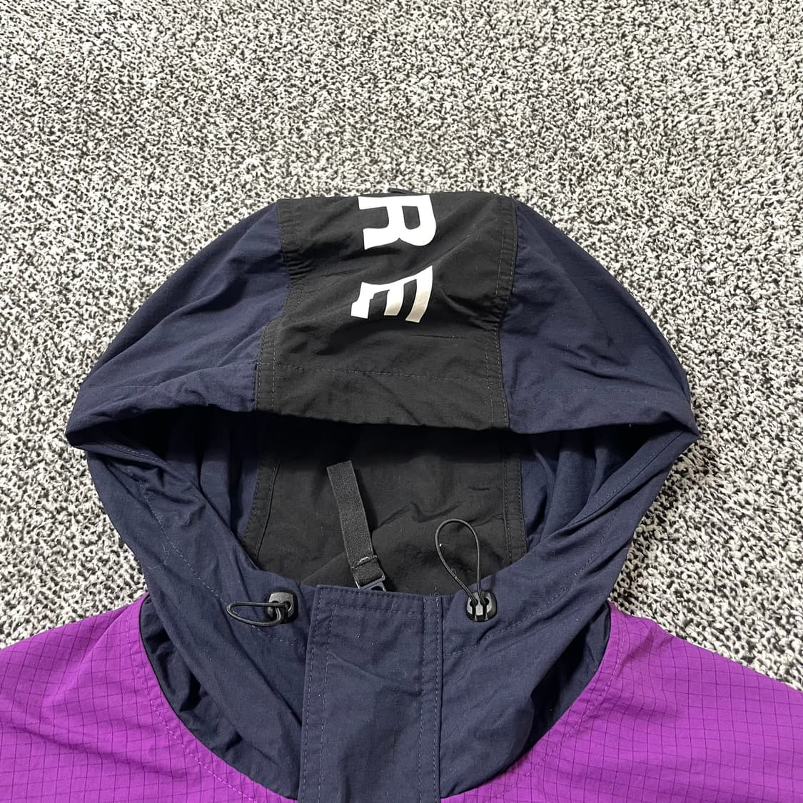 빈티지9. 아디다스 퍼플 바람막이 바막 바스락 상품이미지4