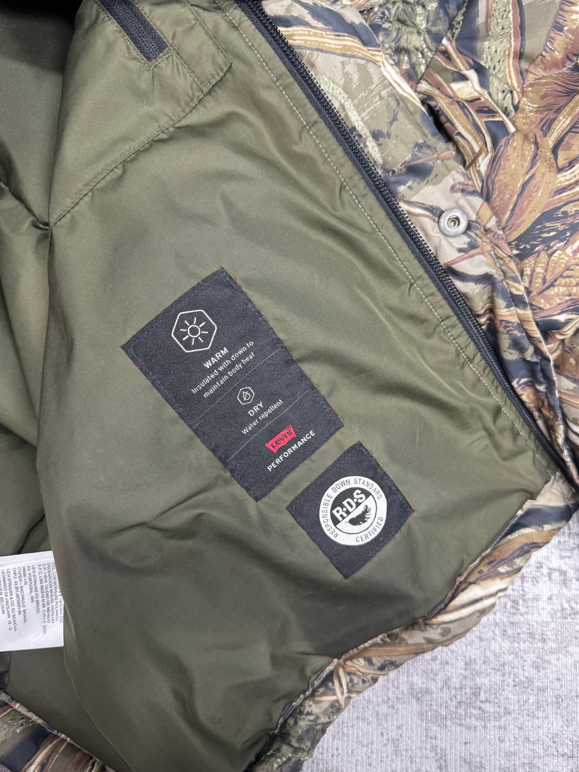 Levi's 리얼트리 덕다운패딩 상품이미지9