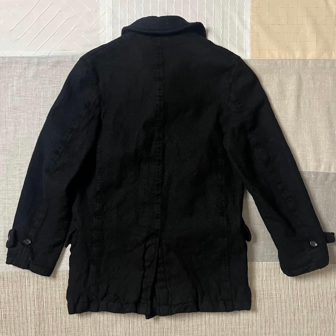 꼼데가르송 축융울 피코트  상품이미지4